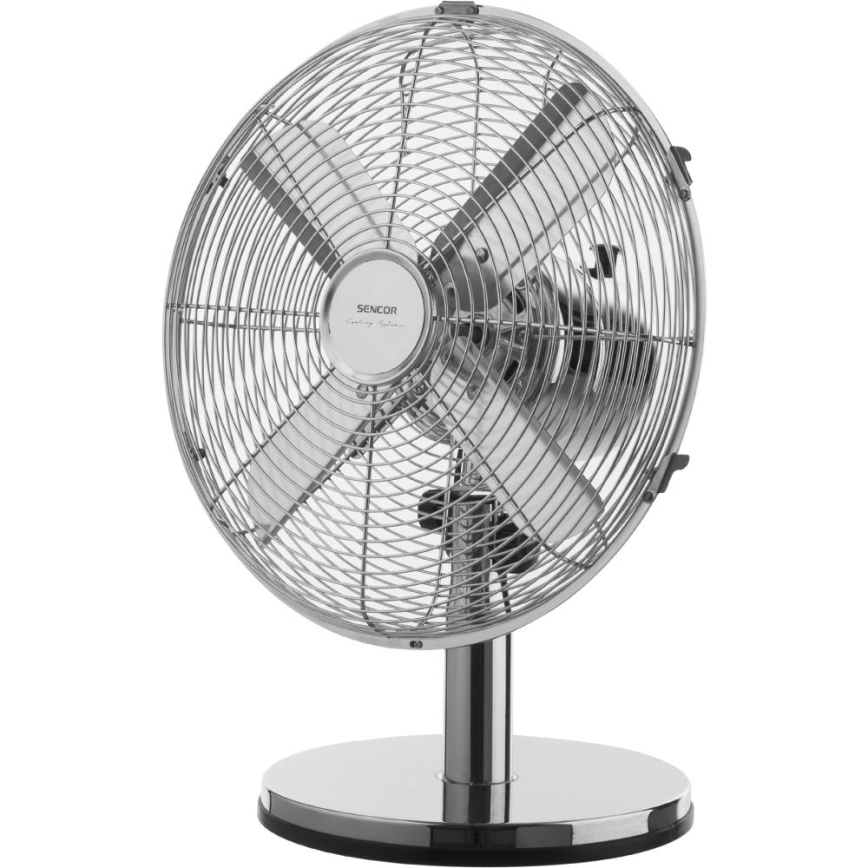 Sencor - Ventilateur de table 35W/230V chrome brillant