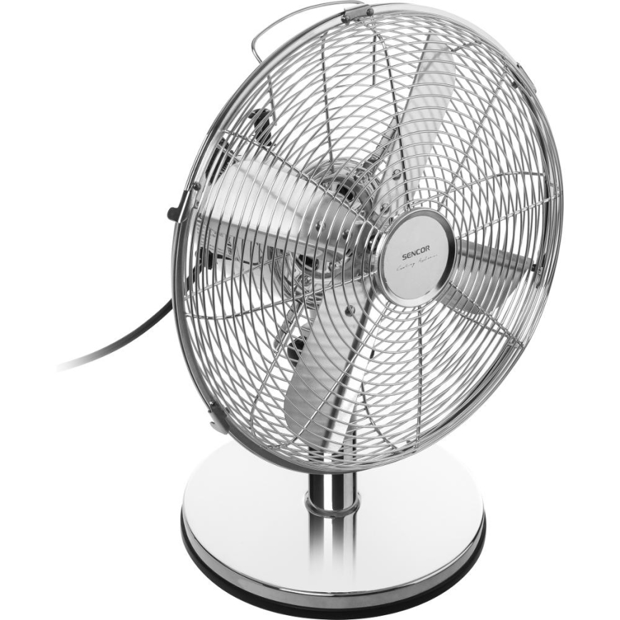 Sencor - Ventilateur de table 35W/230V chrome brillant