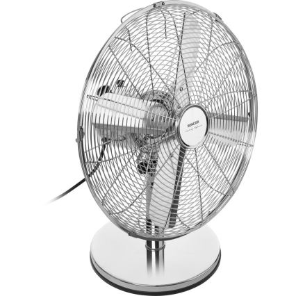 Sencor - Ventilateur de table 50W/230V chrome brillant