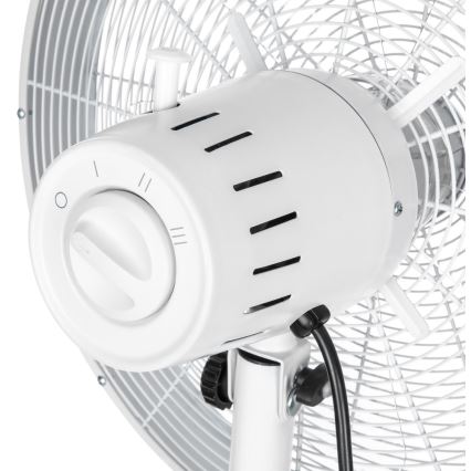 Sencor - Ventilateur sur pied 50W/230V blanc/hêtre