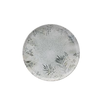 Service de table 12 pièces en porcelaine, gris