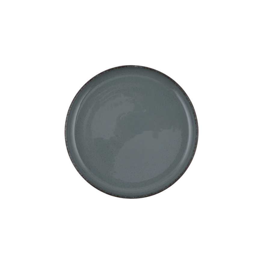 Service de table 16 pièces gris/porcelaine