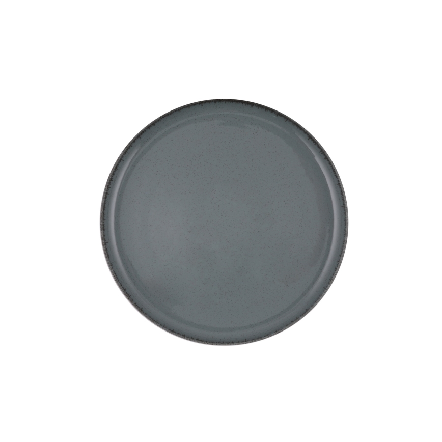 Service de table 16 pièces gris/porcelaine