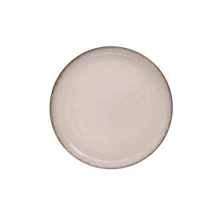 Service de table 18 pièces en porcelaine, beige