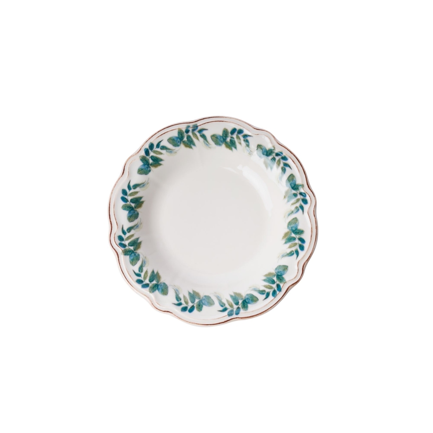 Service de table 18 pièces multicolore/porcelaine