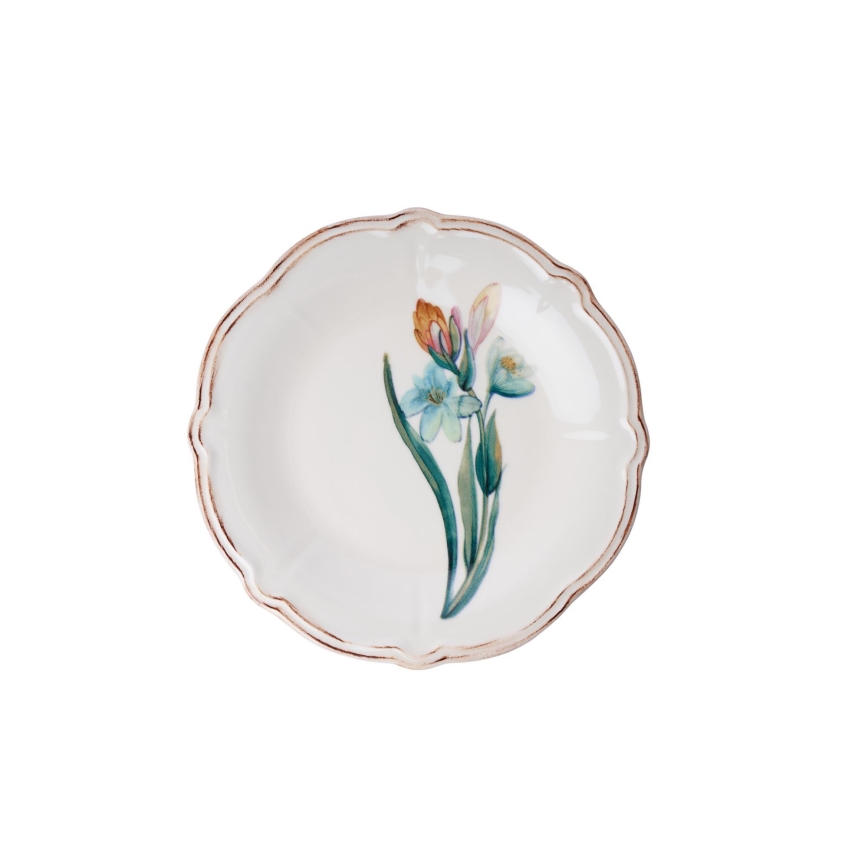 Service de table 18 pièces multicolore/porcelaine