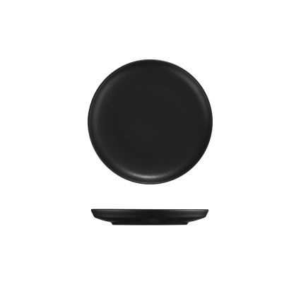 Service de table 18 pièces noir/porcelaine