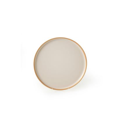 Service de table 24 pièces beige en céramique