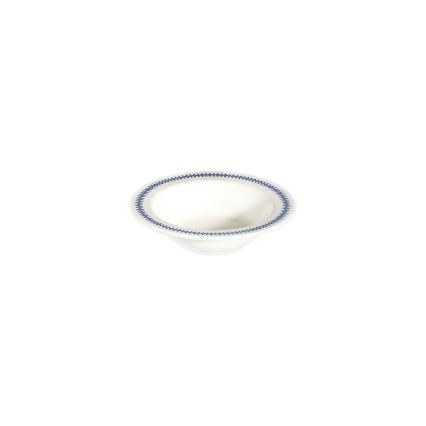 Service de table 24 pièces blanc/bleu/porcelaine