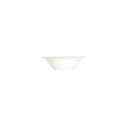 Service de table 24 pièces blanc/doré/porcelaine