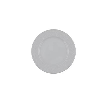 Service de table 24 pièces, blanc en porcelaine