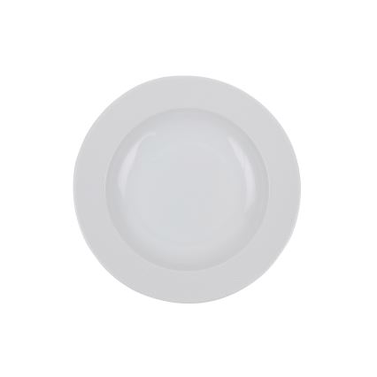 Service de table 24 pièces blanc/porcelaine