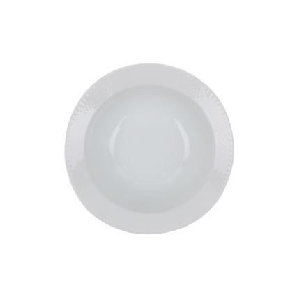 Service de table 24 pièces blanc/porcelaine
