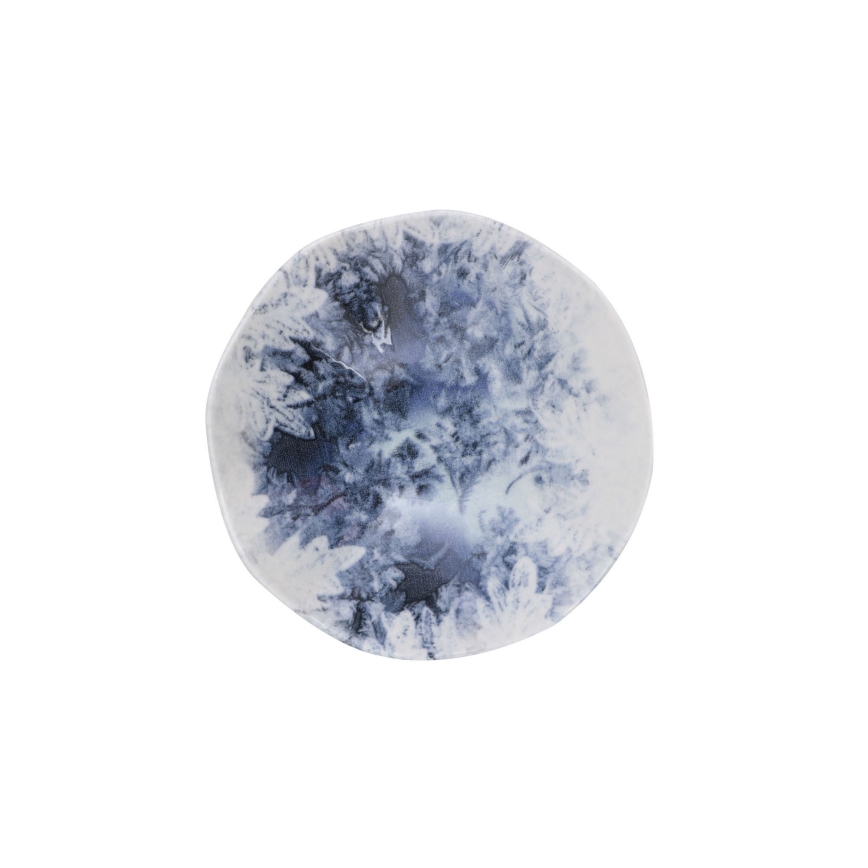 Service de table 24 pièces bleu/porcelaine