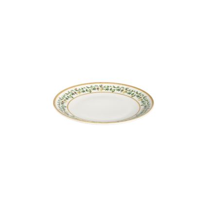 Service de table 24 pièces crème/beige/vert/porcelaine
