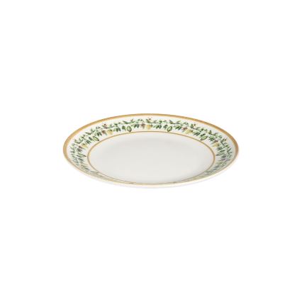 Service de table 24 pièces crème/beige/vert/porcelaine