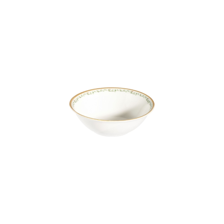 Service de table 24 pièces crème/beige/vert/porcelaine