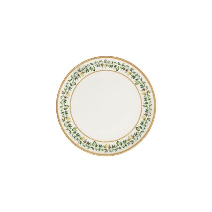 Service de table 24 pièces crème/beige/vert/porcelaine