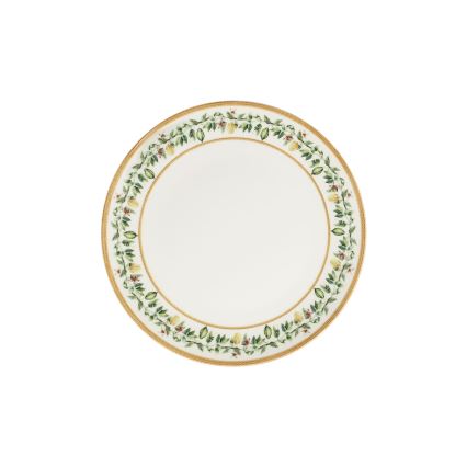 Service de table 24 pièces crème/beige/vert/porcelaine
