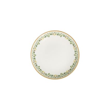 Service de table 24 pièces crème/beige/vert/porcelaine