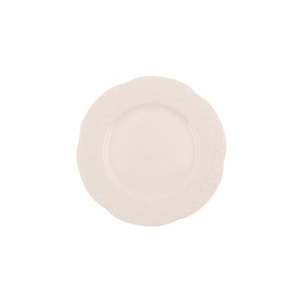 Service de table 24 pièces crème/porcelaine