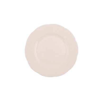Service de table 24 pièces crème/porcelaine