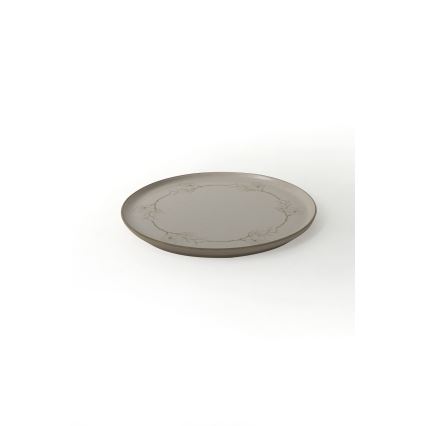 Service de table 24 pièces en céramique, beige