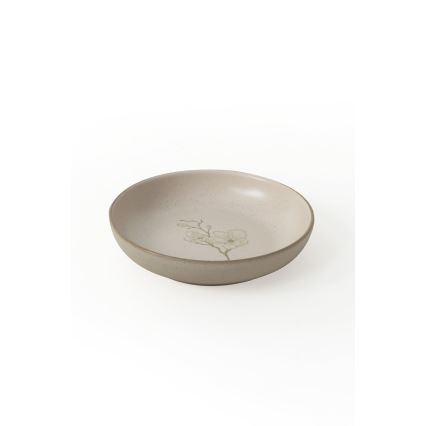 Service de table 24 pièces en céramique, beige