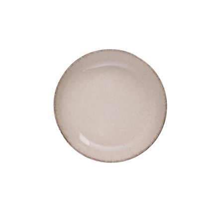 Service de table 24 pièces en porcelaine beige