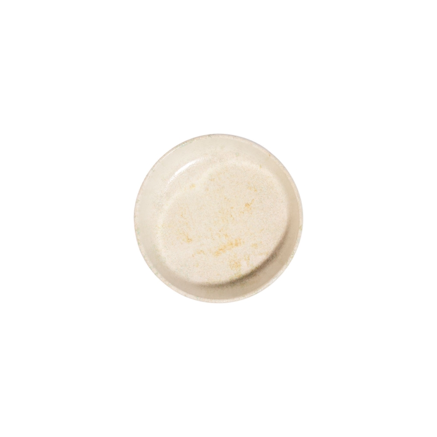 Service de table 24 pièces en porcelaine beige