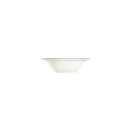 Service de table 24 pièces en porcelaine, blanc/argenté