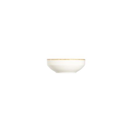 Service de table 24 pièces en porcelaine, blanc/beige