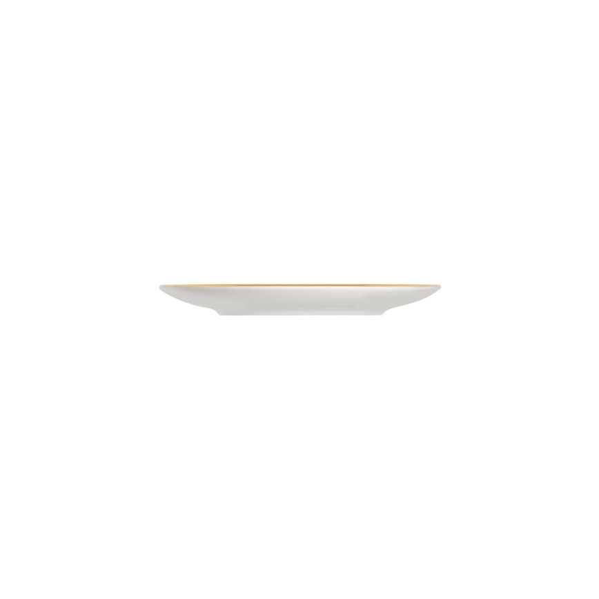 Service de table 24 pièces en porcelaine blanc/bleu/doré