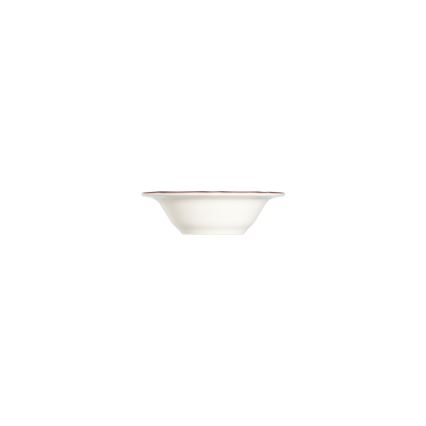 Service de table 24 pièces en porcelaine, blanc/rose