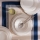 Service de table 24 pièces en porcelaine blanche