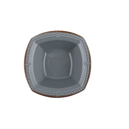 Service de table 24 pièces en porcelaine, bleu