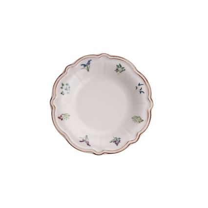 Service de table 24 pièces en porcelaine, multicolore