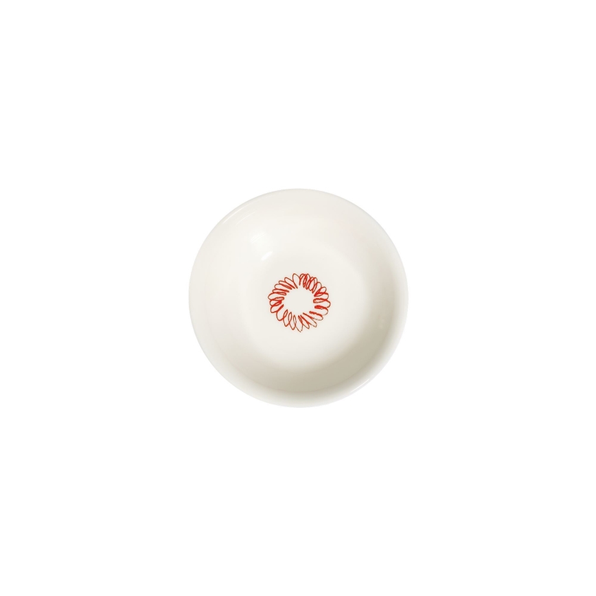 Service de table 24 pièces en porcelaine, multicolore