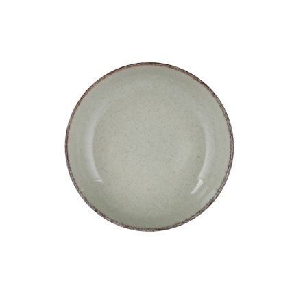 Service de table 24 pièces en porcelaine, vert