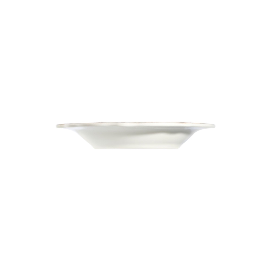 Service de table 24 pièces en porcelaine — blanc, bleu et rouge