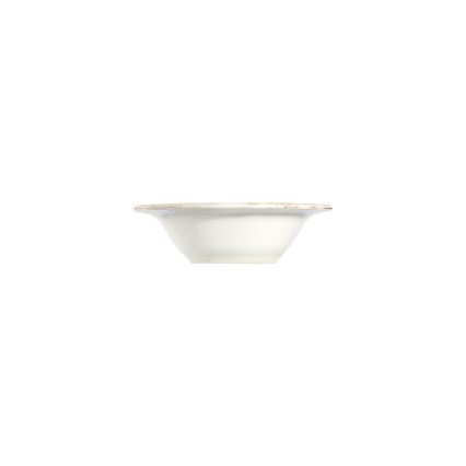 Service de table 24 pièces en porcelaine — blanc, bleu et rouge
