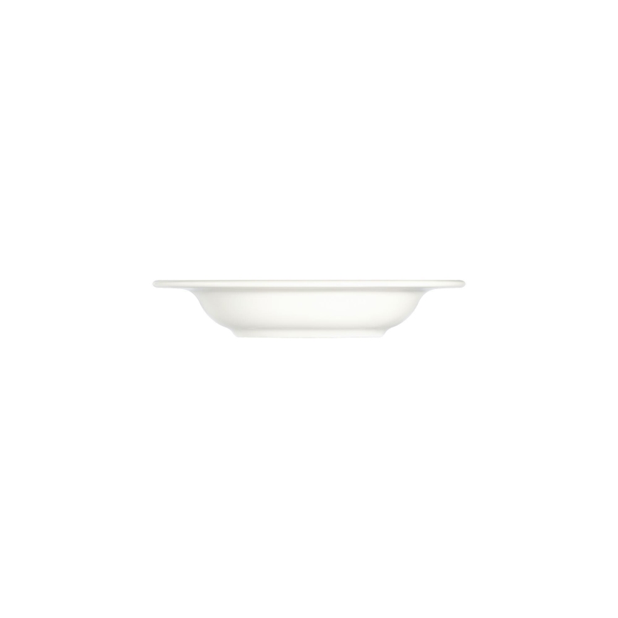 Service de table 24 pièces en porcelaine — blanc, vert et jaune