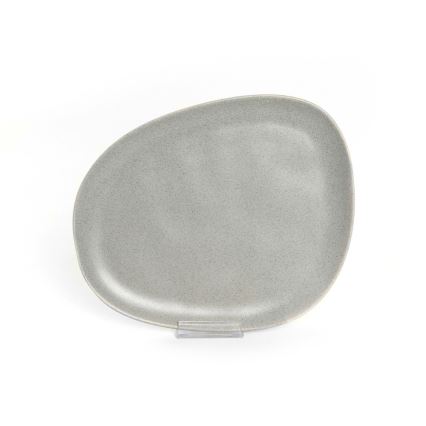 Service de table 24 pièces, gris en grès