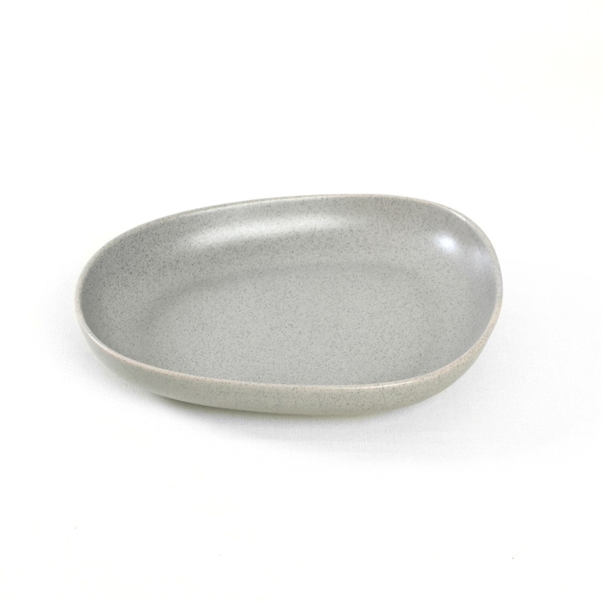 Service de table 24 pièces, gris en grès