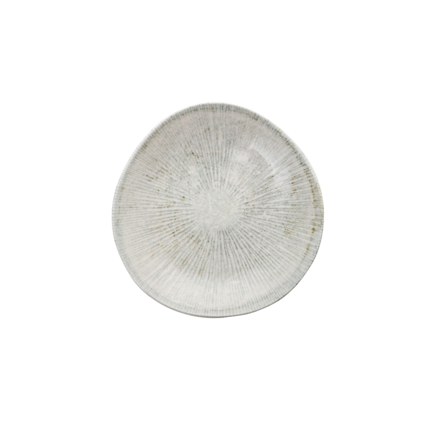 Service de table 24 pièces gris/porcelaine