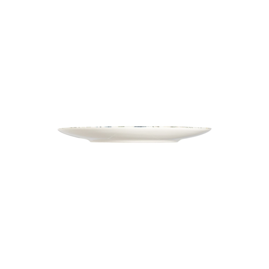 Service de table 24 pièces multicolore/bleu/porcelaine