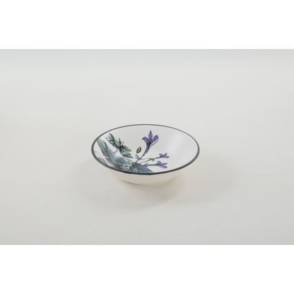 Service de table 24 pièces, multicolore, en grès