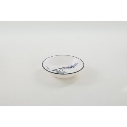 Service de table 24 pièces, multicolore, en grès