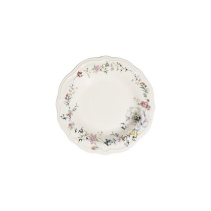 Service de table 24 pièces multicolore en porcelaine