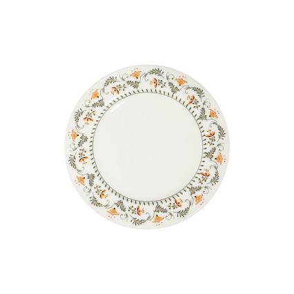 Service de table 24 pièces multicolore en porcelaine